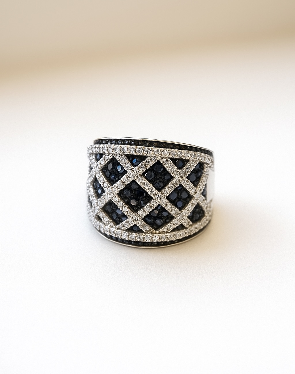 sapphire diamond ring Celestial Sapphire Band