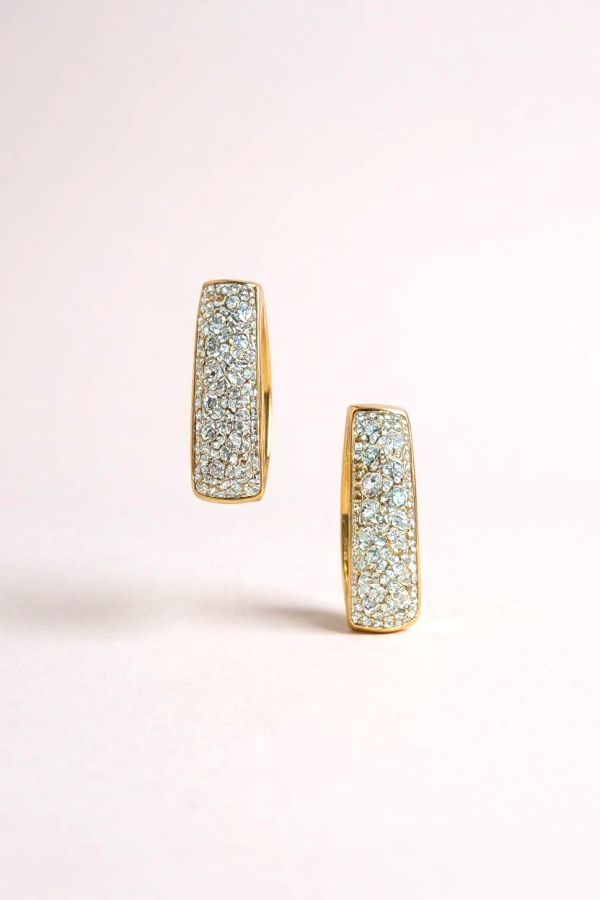 Aurelia Pave Hoops