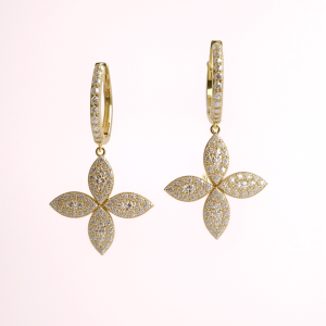 Fleur d'oR Diamond Earrings