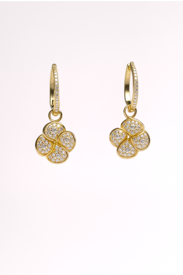 Petite Fleur Brilliante Earrings
