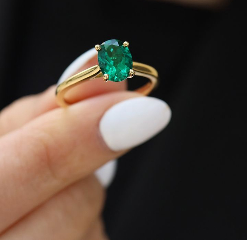 Emerald Engagement Rings