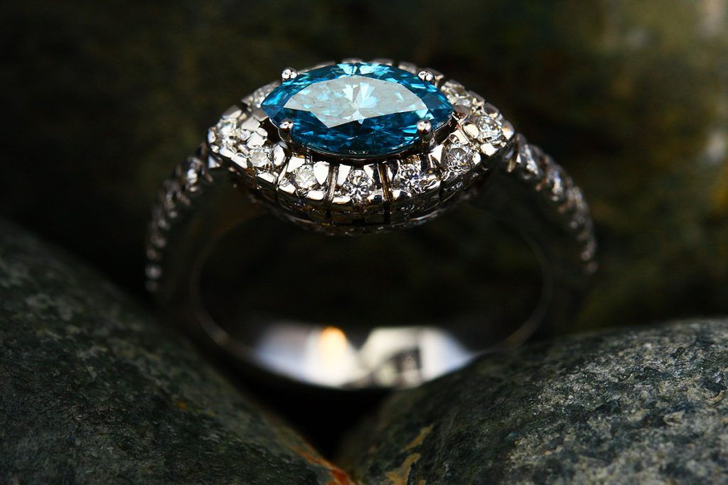 Blue Sapphire Engagement Rings
