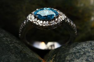 Blue Sapphire Engagement Rings