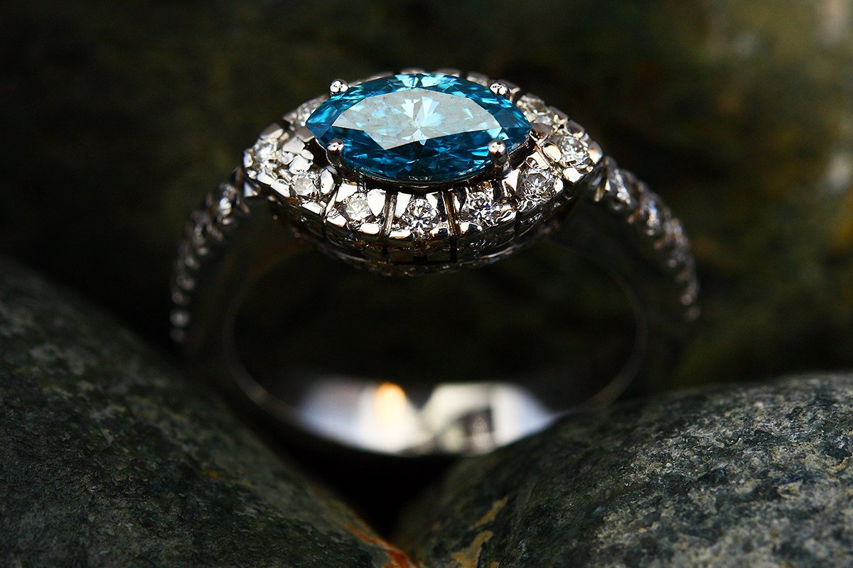 Blue Sapphire Engagement Rings