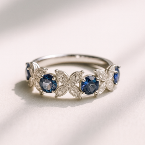 Crimson Solstice Ring