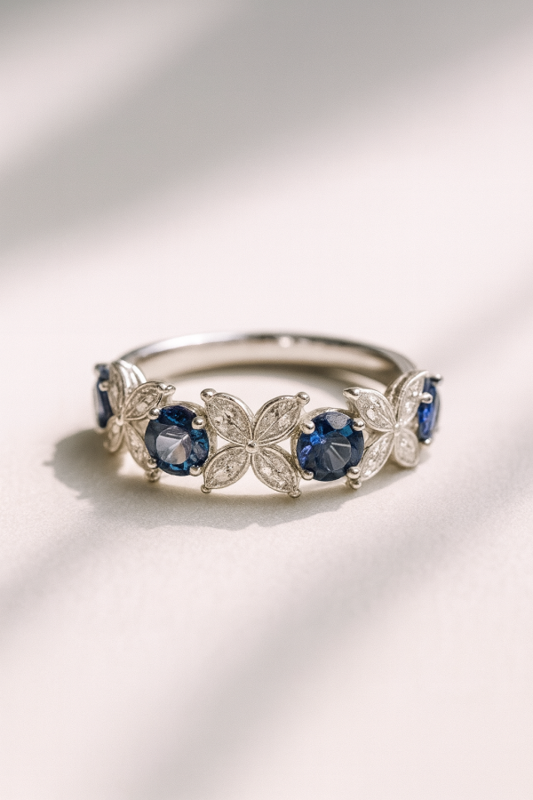 Sapphire Bloom Band