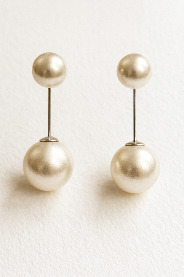 Celeste Duo Pearl Earrings