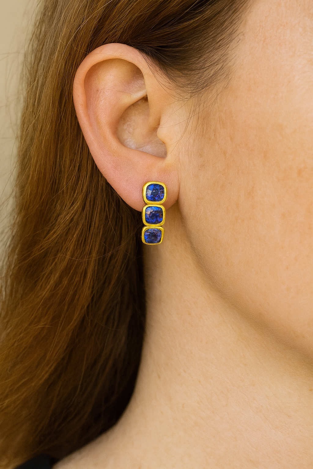 sapphire earrings Celeste Horizon Earrings