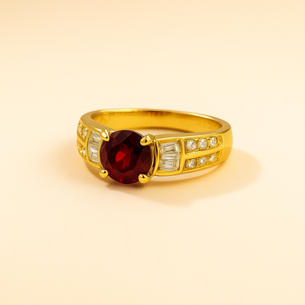 The Valeria Ruby Ring
