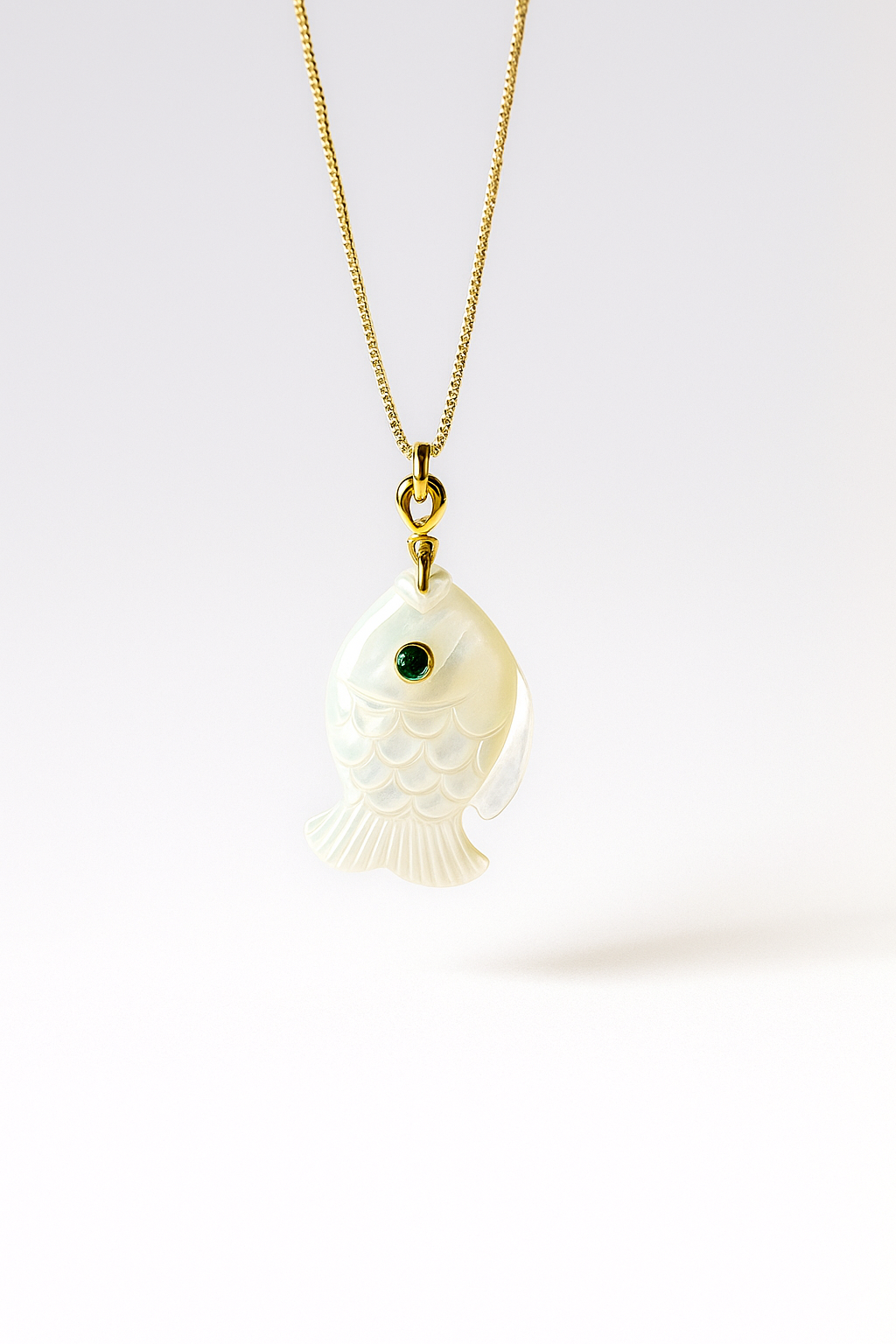 fish pendant Koi Amulet