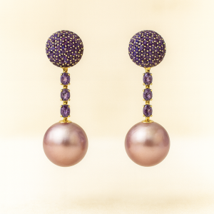Midnight Sapphire Earrings