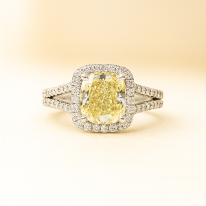 Yellow Diamond Ring