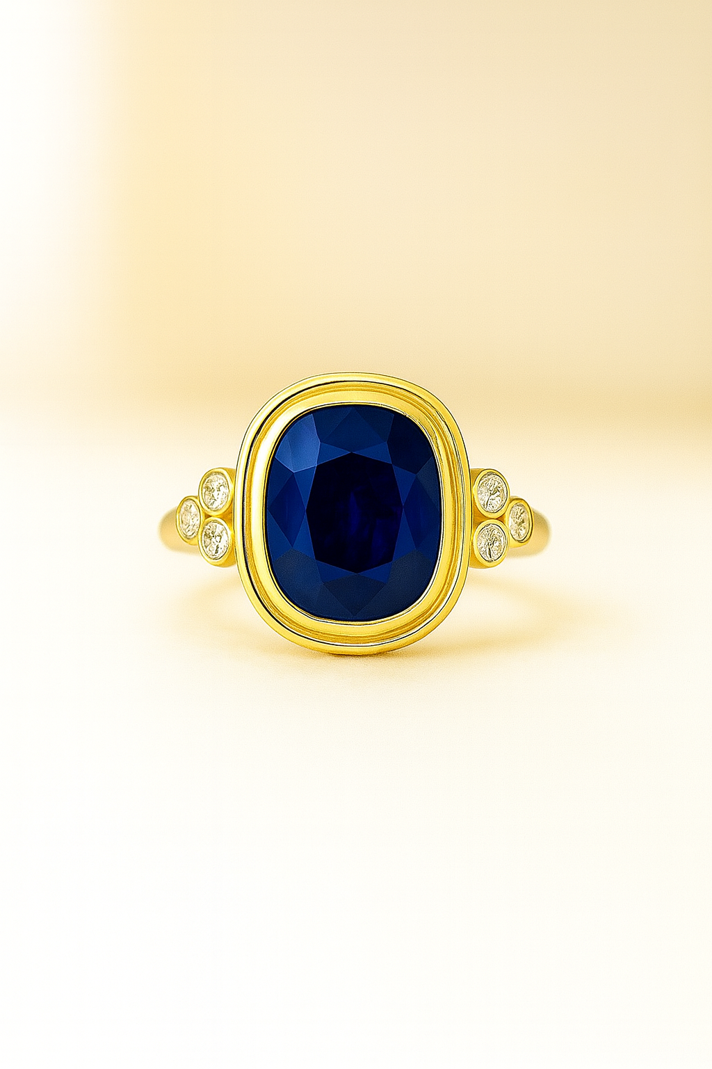 sapphire ring Midnight Sapphire Ring
