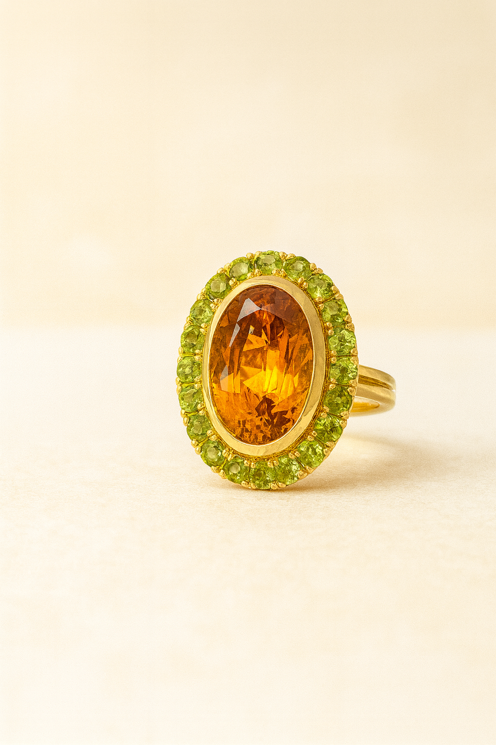 citrine ring Solaris Ring