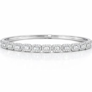 Elysee Emerald Diamond Bangle