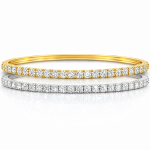 Elysee Emerald Diamond Bangle