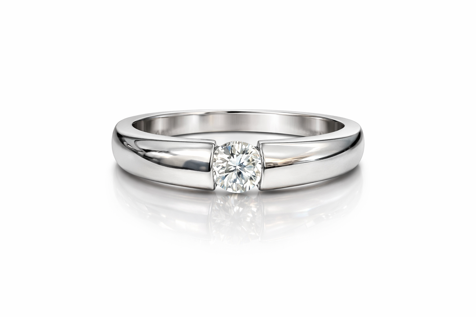 diamond band Aurex Tension Diamond Ring