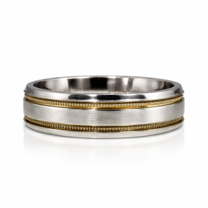 Imperio Braided Gold Band