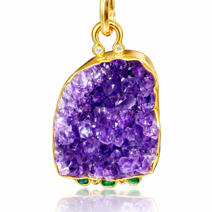 The Imperial Amethyst Aura Pendant