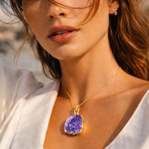 The Imperial Amethyst Aura Pendant